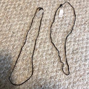 J.Jill Metallic Bead Necklace/Wrap Bracelet